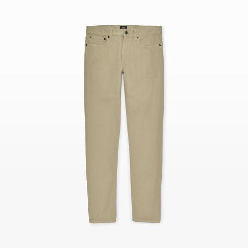 Club Monaco Color Green Garment-dyed 5-pocket Trouser