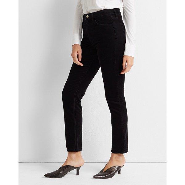 Club Monaco Black The High-rise Skinny Cord