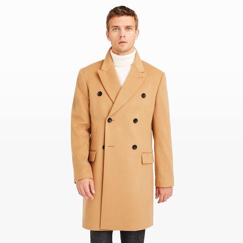 Club Monaco Color Brown Wool Cashmere Topcoat