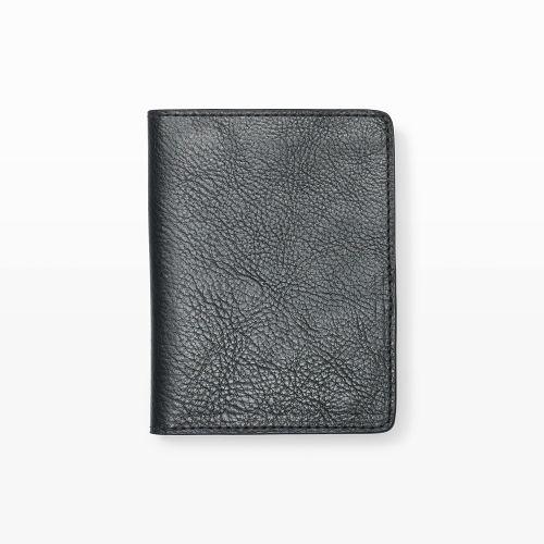Club Monaco Color Black Lotuff Passport Wallet