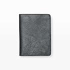 Club Monaco Color Black Lotuff Passport Wallet