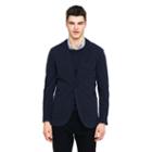 Club Monaco Color Blue Grant Garment-dyed Blazer In Size 38