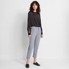 Club Monaco Blue/black Multi Remi Checkered Pant