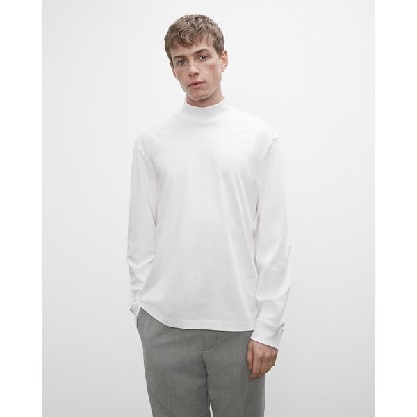 Club Monaco Refined Mockneck Long Sleeve Tee