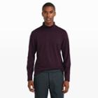 Club Monaco Color Carmine Ponte Mock Neck Tee