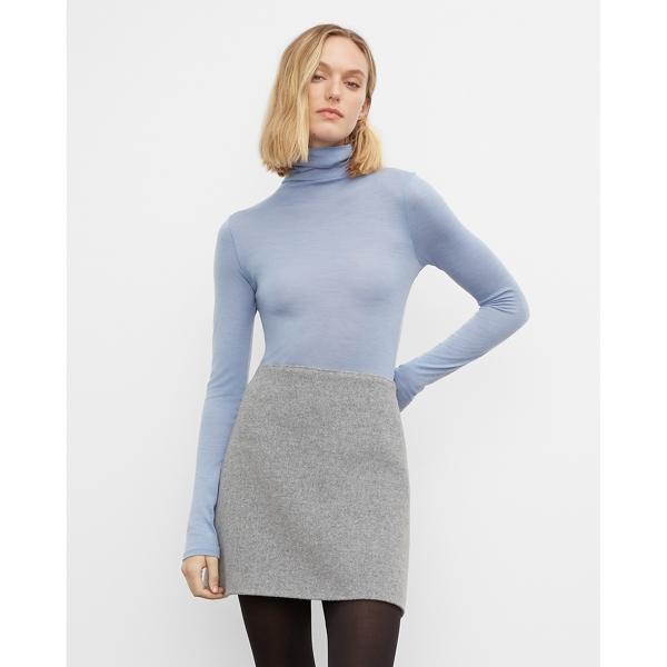 Club Monaco Julianna Wool-cashmere Blend Turtleneck