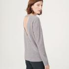 Club Monaco Color Grey Slaudia Cashmere Sweater