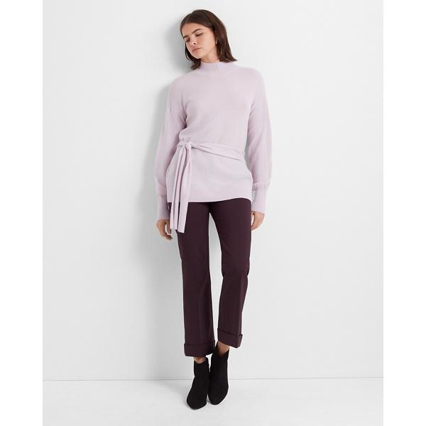 Club Monaco Liliac Tie-waist Cashmere Sweater