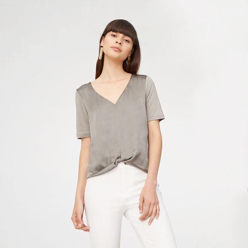 Club Monaco Color Green Sheylena Top
