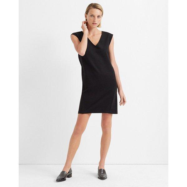 Club Monaco Charcoal Knit Shift Dress