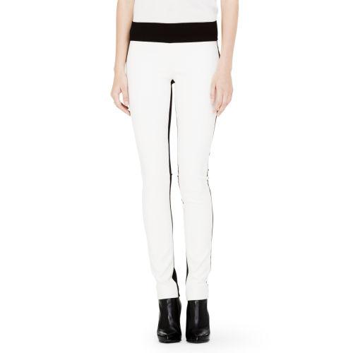 Club Monaco Color Grey Tasha Faux Leather Legging In Size 8