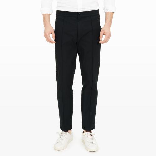 Club Monaco Color Black Active Pintuck Trouser In Size 36x34