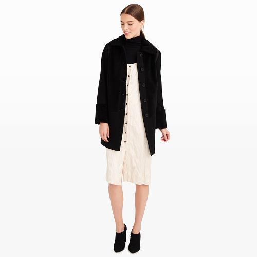 Club Monaco Collection Color Black Mahtab Coat