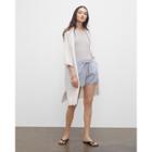 Club Monaco Linen Blend Jog Shorts