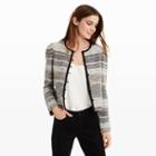Club Monaco Tweed Multi Lorenah Knit Jacket
