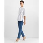 Club Monaco Half Placket Tunic Top