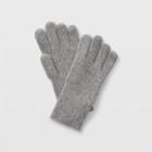 Club Monaco Light Grey Kensington Cashmere Glove