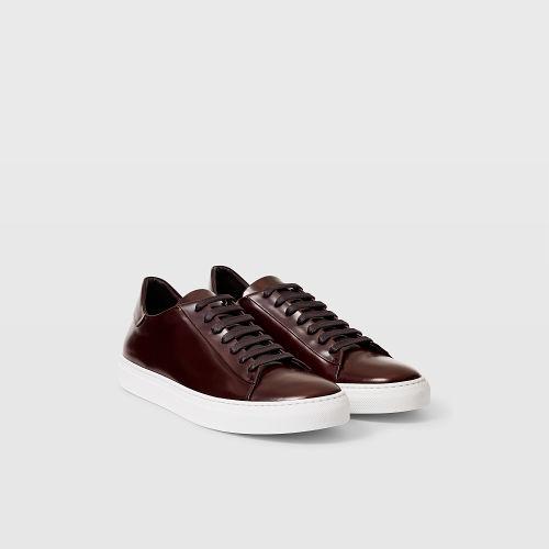 Club Monaco Color Brown Wings + Horns Low Sneaker