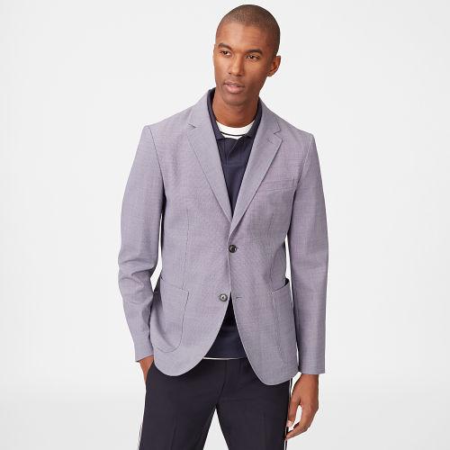 Club Monaco Color Blue Grant Unlined Blazer