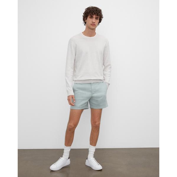 Club Monaco Jax Linen Blend Texture 5 Shorts
