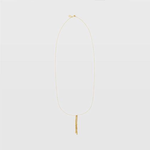 Club Monaco Color Gold Twisted Chain Necklace