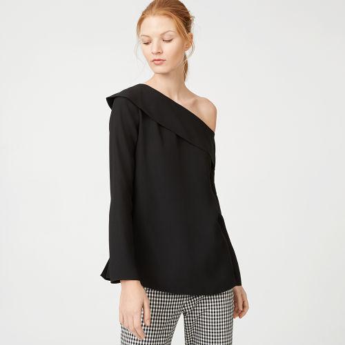 Club Monaco Color Black Kerni Top