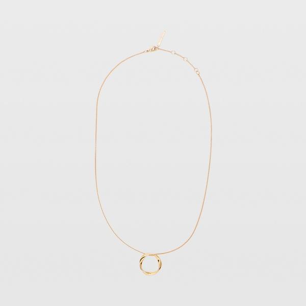Club Monaco Serefina Wavy Circle Necklace