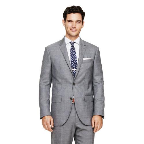Club Monaco Color Grey Wright Hopsack Suit Jacket