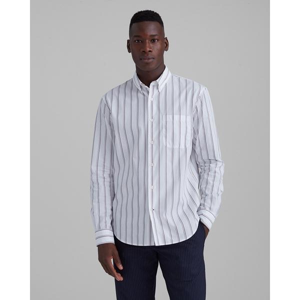 Club Monaco Thin Striped Shirt