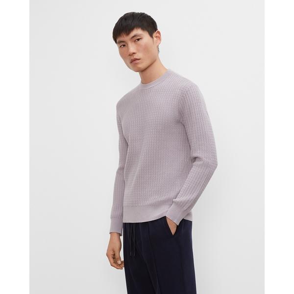Club Monaco Racked Rib Crewneck Sweater