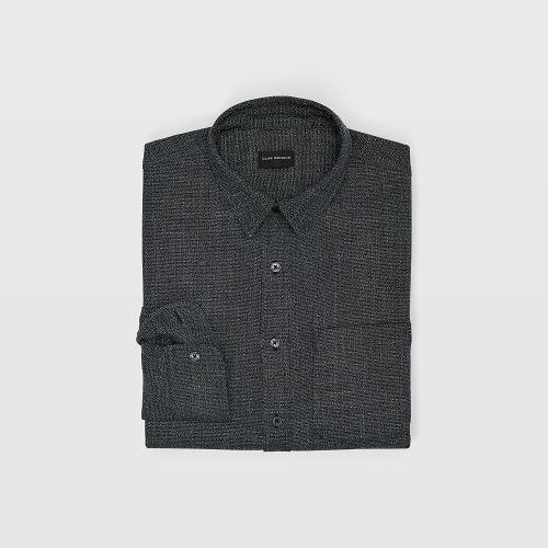 Club Monaco Color Blue Slim Besom Pocket Shirt