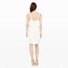 Club Monaco Color White Davie Bow Cocktail Dress In Size 12