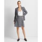 Club Monaco Grey Multi Wrap Mini Skirt