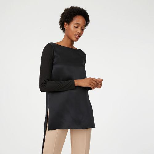 Club Monaco Color Black Chack Top