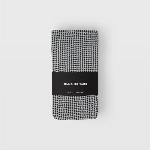 Club Monaco Color Black Houndstooth Tights