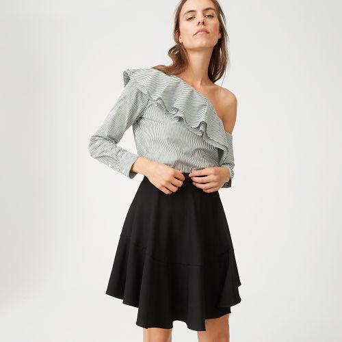 Club Monaco Color Black Leala Skirt