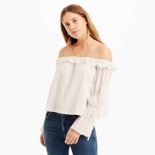Club Monaco Color White Cailean Top