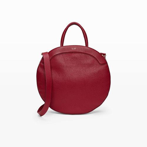 Club Monaco Color Purple Tl-180 Large Round Tote Bag