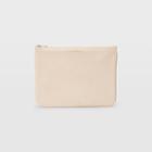 Club Monaco Pale Pink Cm Leather Logo Pouch