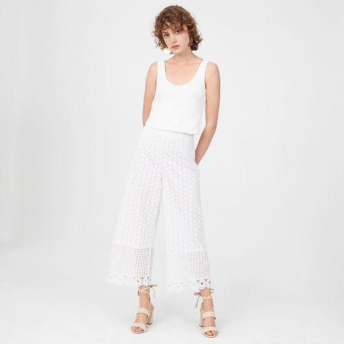 Club Monaco Color White Larssa Pant