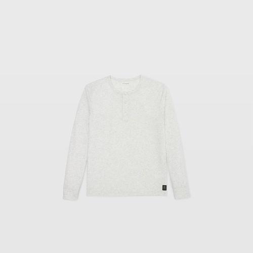 Club Monaco Color White Heathered Henley
