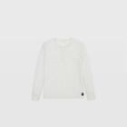 Club Monaco Color White Heathered Henley