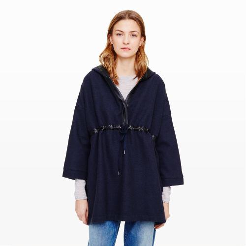 Club Monaco Color Blue Nastasia Hoodie In Size Xs/s