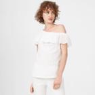 Club Monaco Color White Lulapop Top