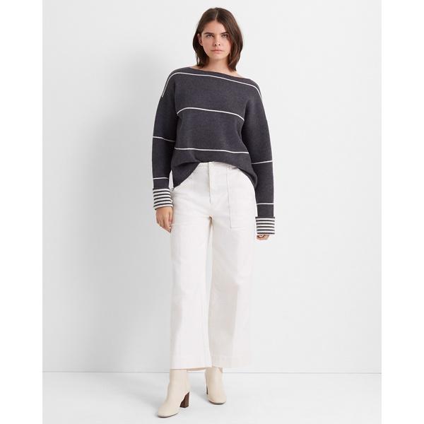 Club Monaco Charcoal Multi Esquinah Cashmere Sweater