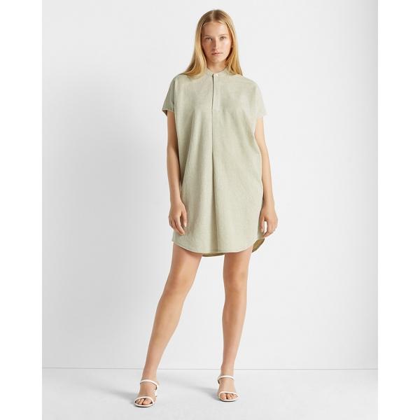 Club Monaco Cap Sleeve Mini Shirt Dress