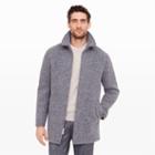 Club Monaco Color Grey Donegal Car Coat In Size Xs