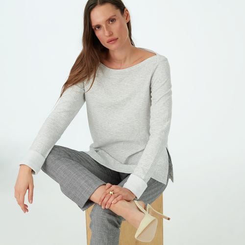 Club Monaco Color Grey Chavie Top