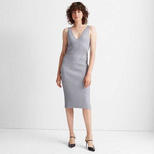 Club Monaco Grey Mix Nomnomm Sweater Dress
