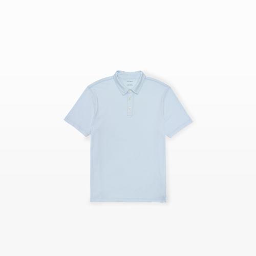 Club Monaco Color Blue Light Jersey Polo